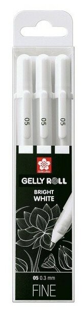 Набор гелевых ручек Gelly Roll 3шт  0 3мм 
