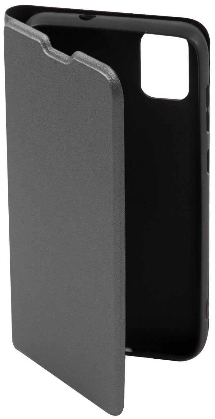 Чехол-книжка Red Line с застежкой на магнитах для ZTE Blade A31 (серый) УТ000026391 - фото №2