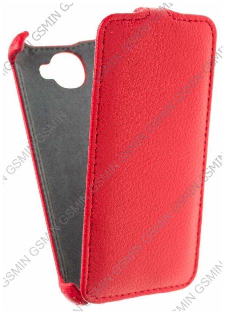 Кожаный чехол для Keneksi Norma Armor Case (Красный)