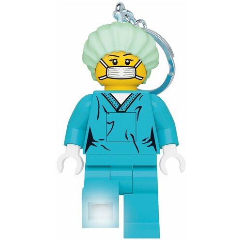 фото Брелок-фонарик для ключей lego lgl-ke178 classic surgeon (врач-хирург)