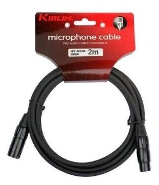 Микрофонный кабель XLR-XLR - Kirlin MPC-270PB/2m