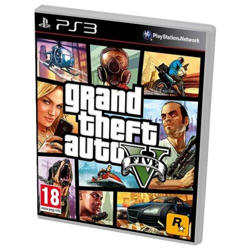 Grand Theft Auto V GTA 5 PS3 РУС 5500₽