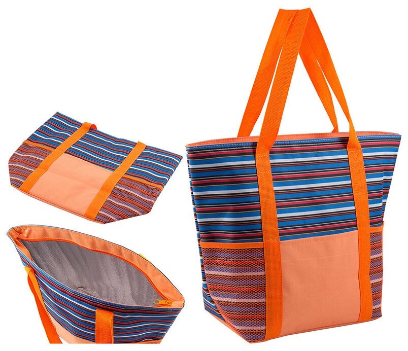 Термосумка Sunset Tote-II, Ecos CB-13, 25л, размер 46х18х34см (006813)