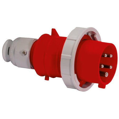 Вилка кабельная Bals силовая для тяжелых условий эксплуатации 32A, 5р (3P+N+PE), 6h, 400V, IP67,