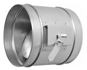 Дроссель-клапан для круглых воздуховодов d315 мм оцинкованный