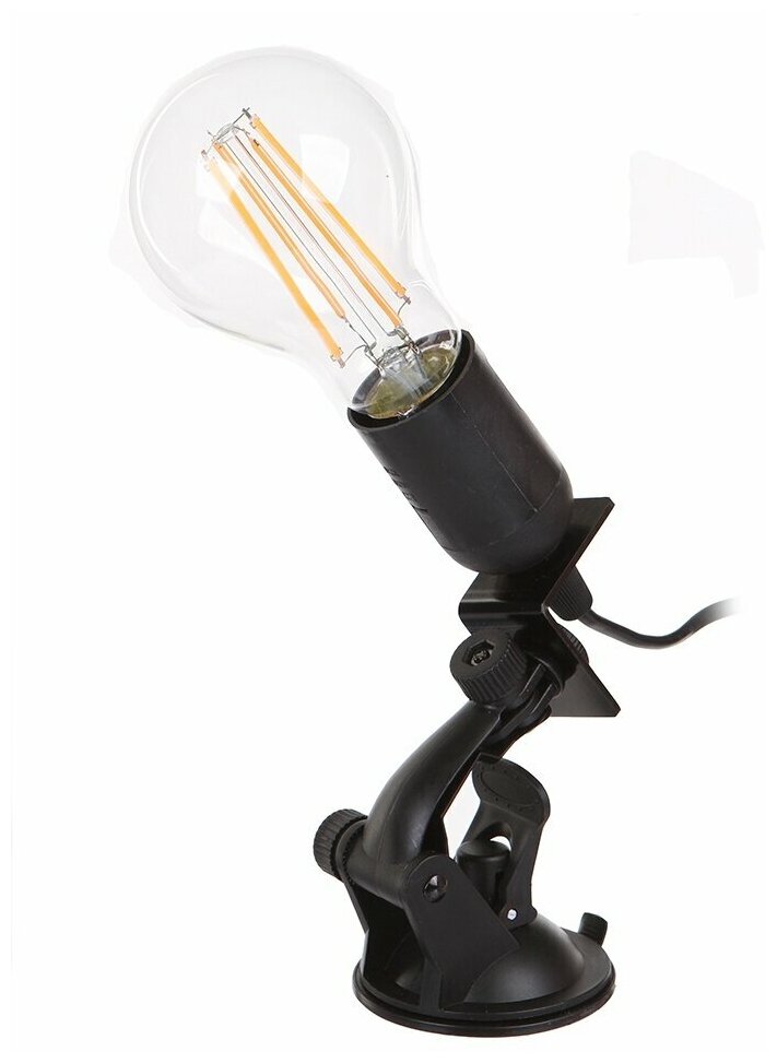 Светодиодный фитосветильник Espada E-CAP27F на присоске с выключателем, 10W для выращивания рассады и досветки растений - фотография № 6