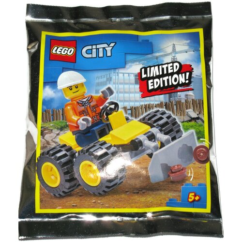 фото Lego city 952003 эдди эркер с бульдозером