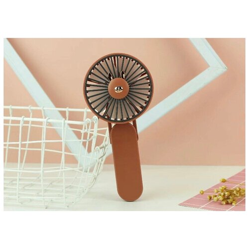 Портативный вентилятор складной ручной настольный мини беспроводный детский USB2 режима скоростикрасный 59900₽