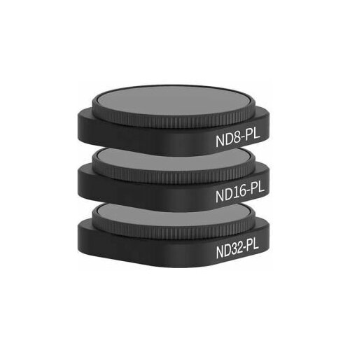 Набор NDPL фильтров Telesin для GoPro HERO9/10/11 Black (NDPL8/16/32)