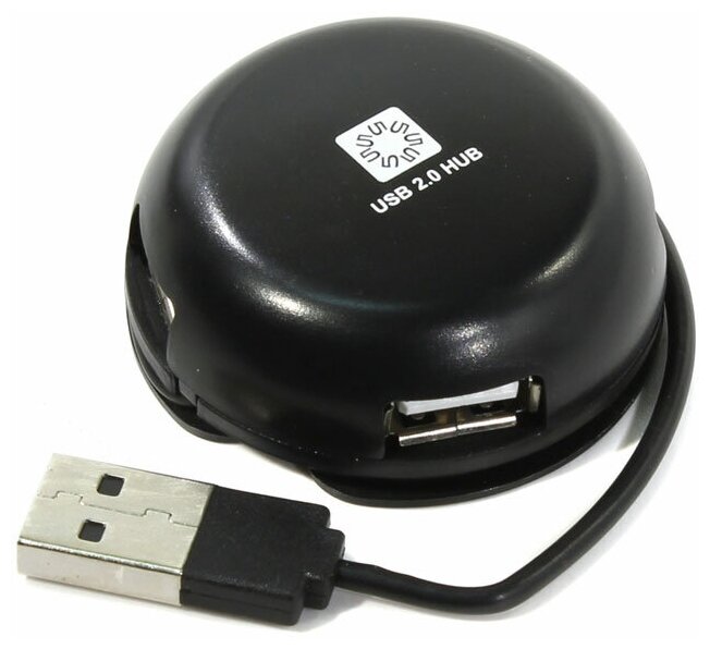 Концентратор USB 20 5bites HB24-200BK