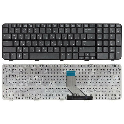 Клавиатура для ноутбука HP Pavilion G71 Compaq Presario CQ71 черная 1688₽