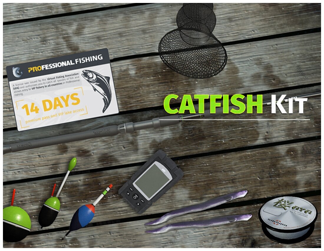 Professional Fishing: Catfish Kit