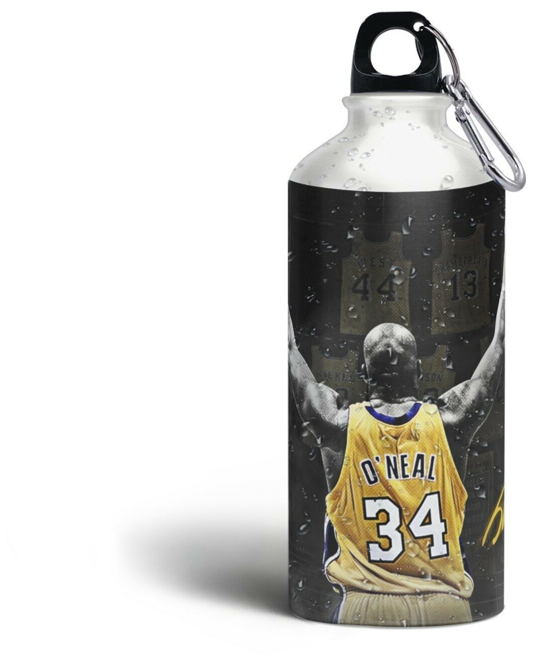 Бутылка спортивная/туристическая фляга Спорт баскетбол Шакил о Нил - 228