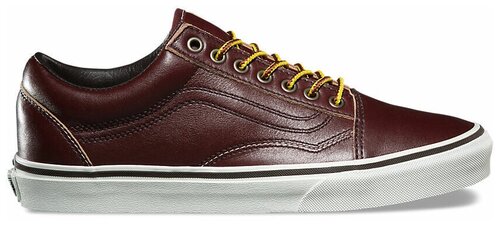 Кеды VANS Old Skool, демисезонные, размер 36.5, красный, бордовый