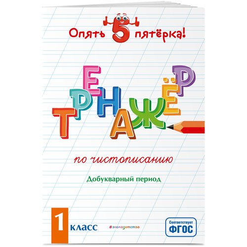 ФГОС. Тренажер по чистописанию. Добукварный период 1 кл . автор Пожилова Е. О.