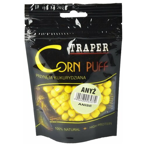 Кукуруза воздушная TRAPER Corn Puff 4 мм анис, 15039 кукуруза воздушная traper corn puff 4 мм клубника 15030