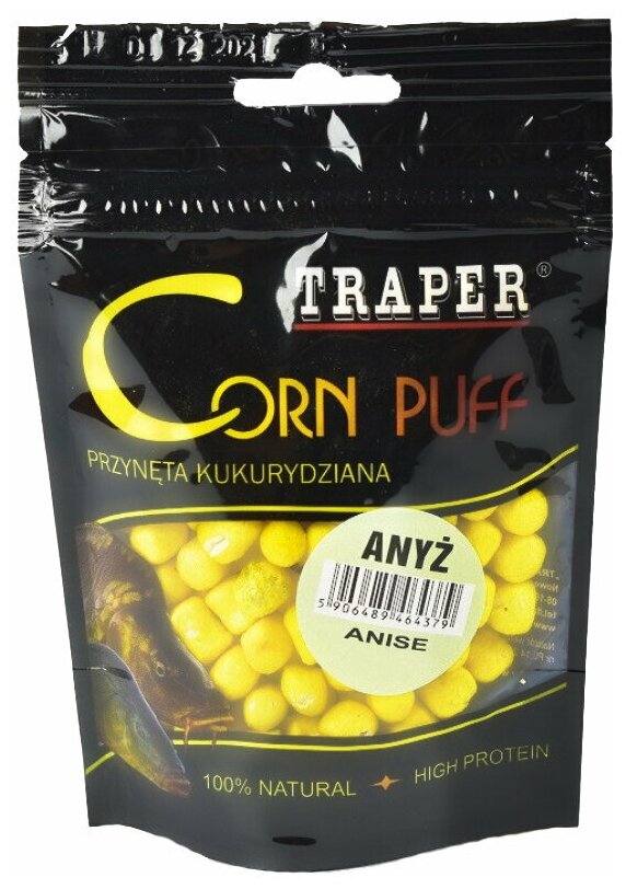 Кукуруза воздушная TRAPER Corn Puff 4 мм анис 15039