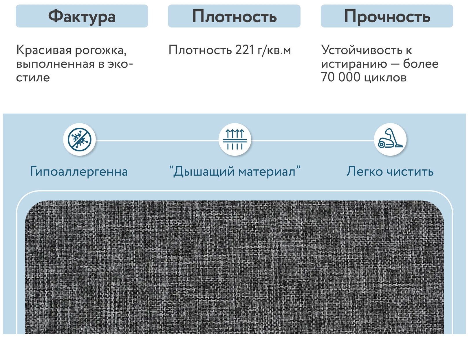 Диван тканевый угловой D1 furniture Каир