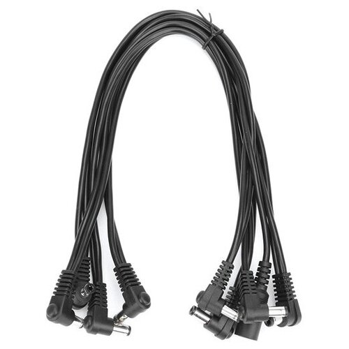 Сплиттер для питания 5 педалей от одного адаптера XVIVE S5 5 plug straight head Multi DC power cable