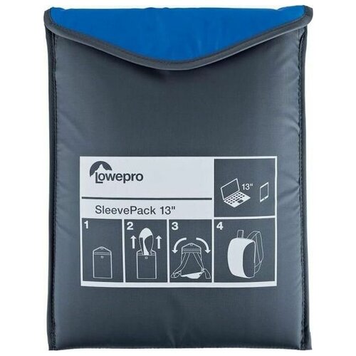 Рюкзак Lowepro SleevePack 13 голубой серый