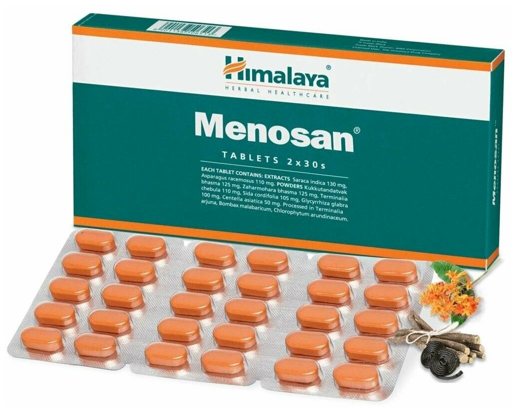 Меносан (Menosan) Himalaya Herbals 60 таб