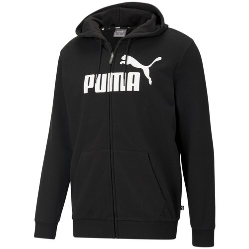 фото Толстовка puma ess big logo fz hoodie tr мужчины 58670001 xl