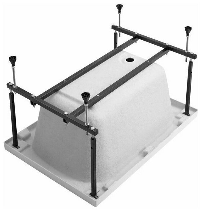 фото Каркас разборный для акриловой ванны Aquanet Seed 100