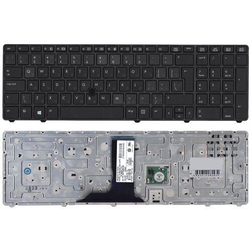 Клавиатура для ноутбука HP Elitebook 8760W 8770W серая с указателем без подстветки 1740₽