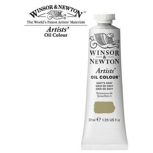 Масляные Winsor&Newton Краски масляные Winsor&Newton ARTISTS' 37мл, серый Дэви масляные winsor