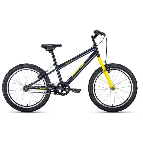 фото Велосипед altair mtb ht-20 1.0-10,5-21г. (темно-серо-желтый)