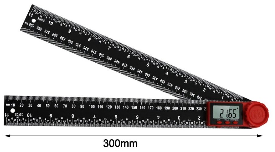 Угломер электронный. 300 мм.
