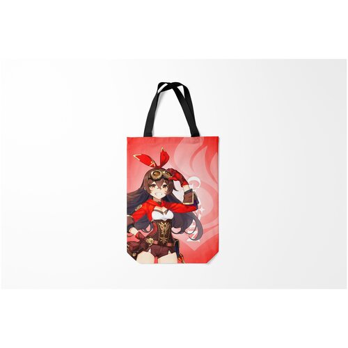 фото Сумка-шоппер / 31х42 см / геймерам / genshin impact эмбер burnettie