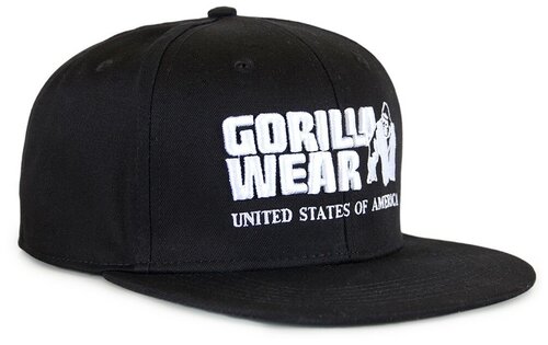 Бейсболка Gorilla Wear, хлопок, размер OS, черный