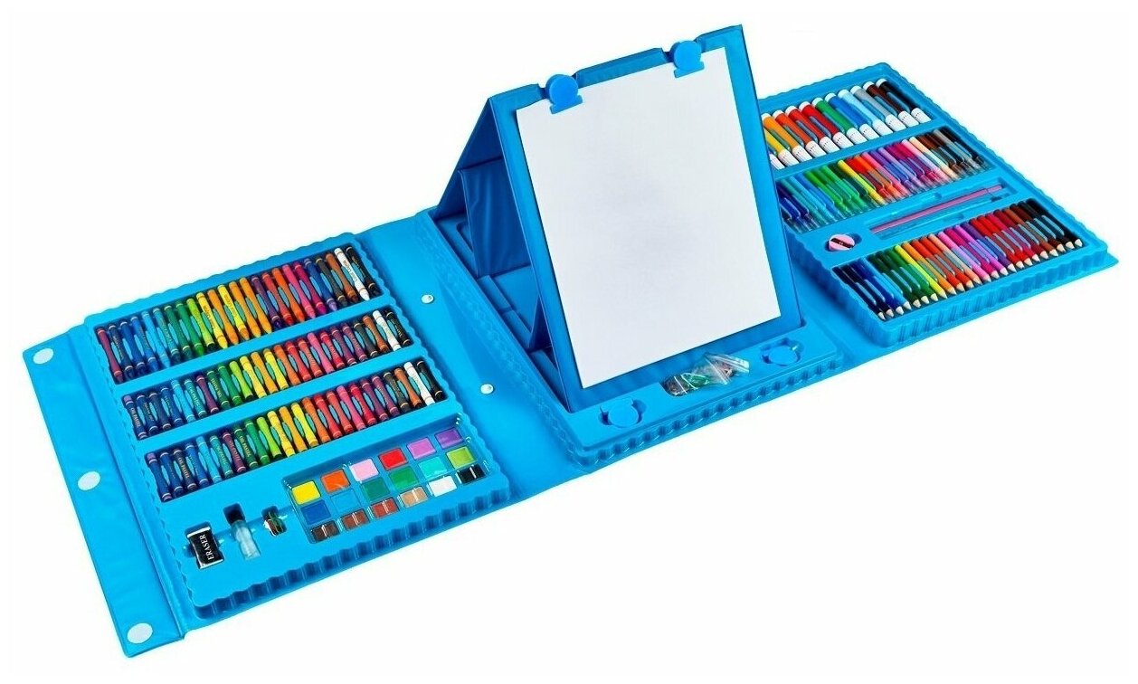 Набор юного художника для рисования и творчества в чемоданчике / с ...