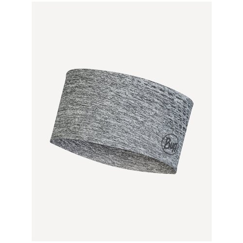 Повязка Buff Headband Dryflx R-Light Grey, серый повязка buff dryflx headband solid black