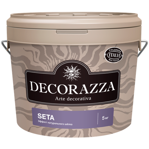 Декоративная штукатурка с эффектом натурального шёлка Decorazza Seta / Сета (5кг) Nova STN-001