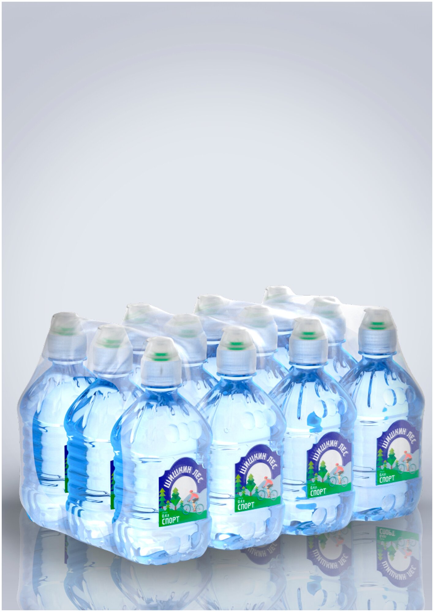 Шишкин ЛЕС, вода питьевая, негазированная, Шишкин лес Спорт, упаковка 12 шт по 0,4 л - фотография № 6