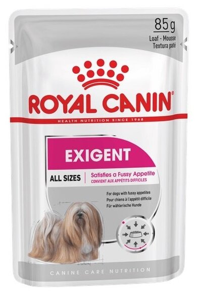 Royal Canin Exigent Care влажный корм для собак 12шт. х 85гр. (все породы)