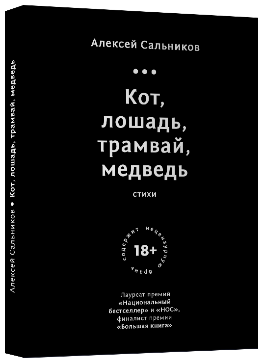 Кот, лошадь, трамвай, медведь (Сальников Алексей Борисович, Маноцкова Юлия (иллюстратор)) - фото №1