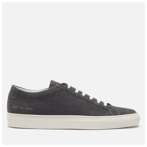 Мужские кеды Common Projects Achilles Low Suede чёрный , Размер 46 EU