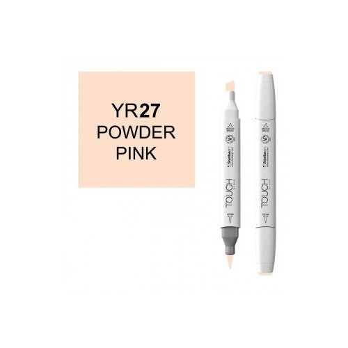 Маркер Touch Twin Brush 027 розовая пудра YR27