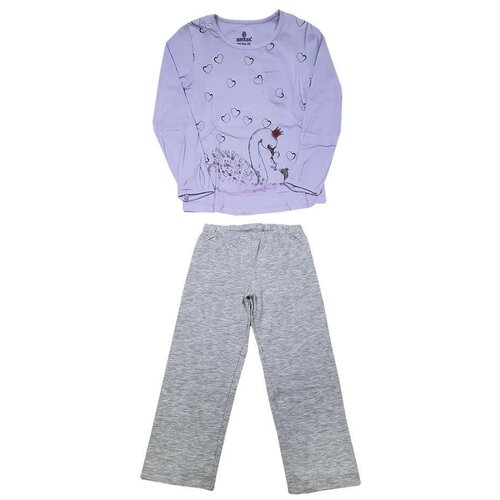 Пижама Baykar, размер 86/92, лиловый