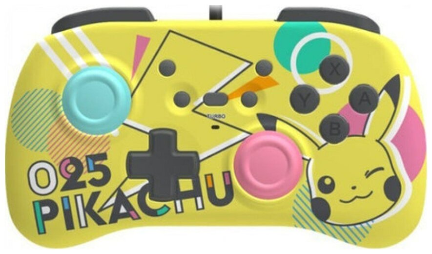 Проводной геймпад Horipad Mini Pikachu NSW-278A