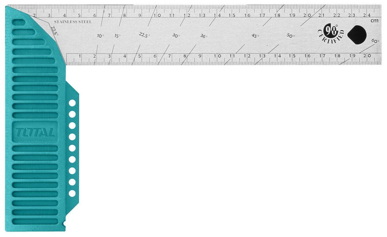 Угольник Total слесарный 300mm(12