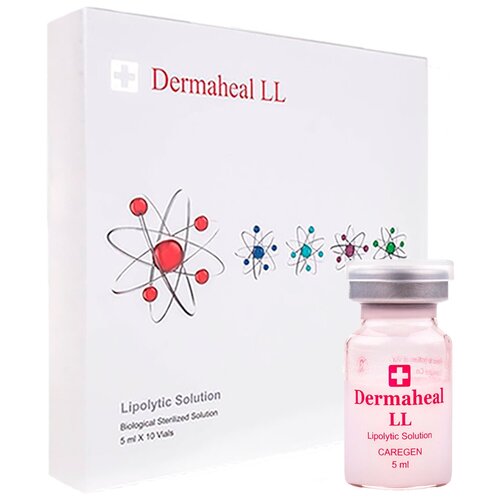 Липолитик LL Сыворотка для лица для тела Жиросжигатель для похудения Корейская косметика Мезотерапия 4 флакона * 5 мл