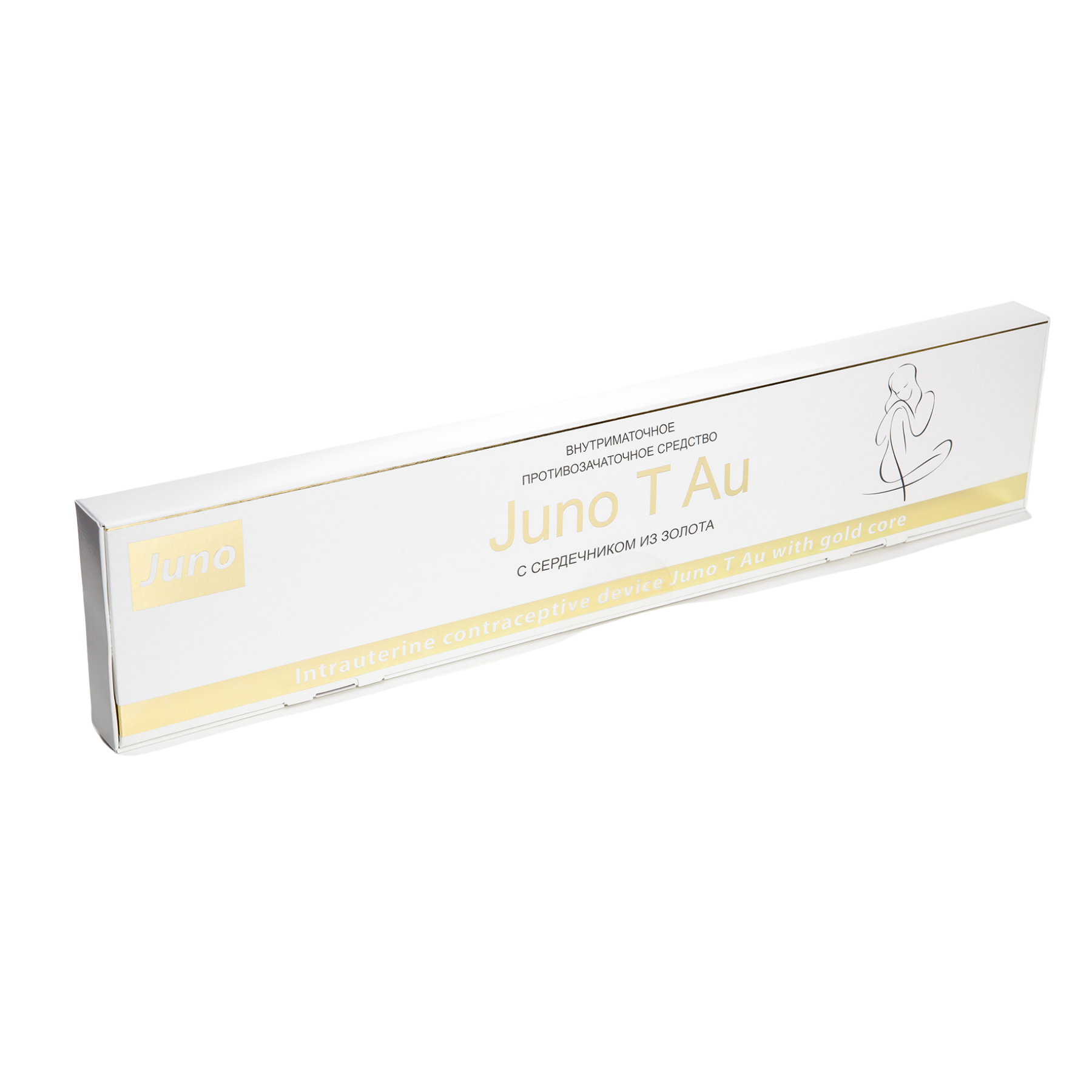 Спираль внутриматочная  Юнона  Juno Т Au  без гормона  золото