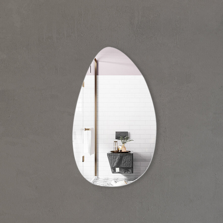Интерьерное зеркало настенное KONONO с подсветкой в ванную 50х70 см - фотография № 4