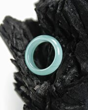 Кольцо Grow Up Кольцо из натурального камня Аквамарин, позволяет обрести счастье, размер 16-17, аквамарин