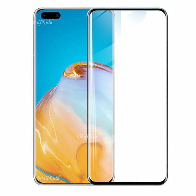 Защитное стекло "Полное покрытие" для Huawei P40 Pro/P40 Pro Plus ...