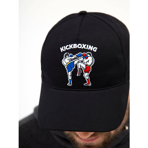 фото Бейсболка спорт сибирь, размер l, черный